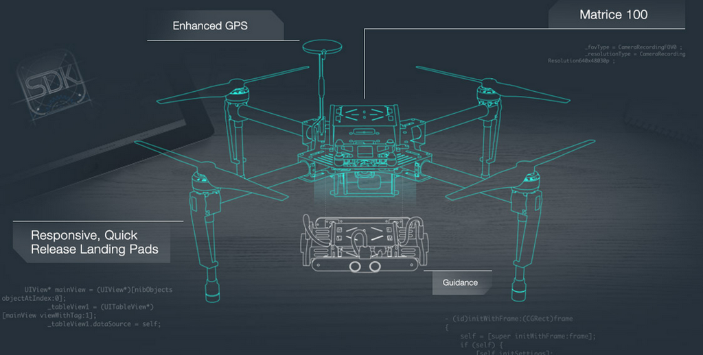 MATRICE 100 - Developer Drone - Product - DroneTrest